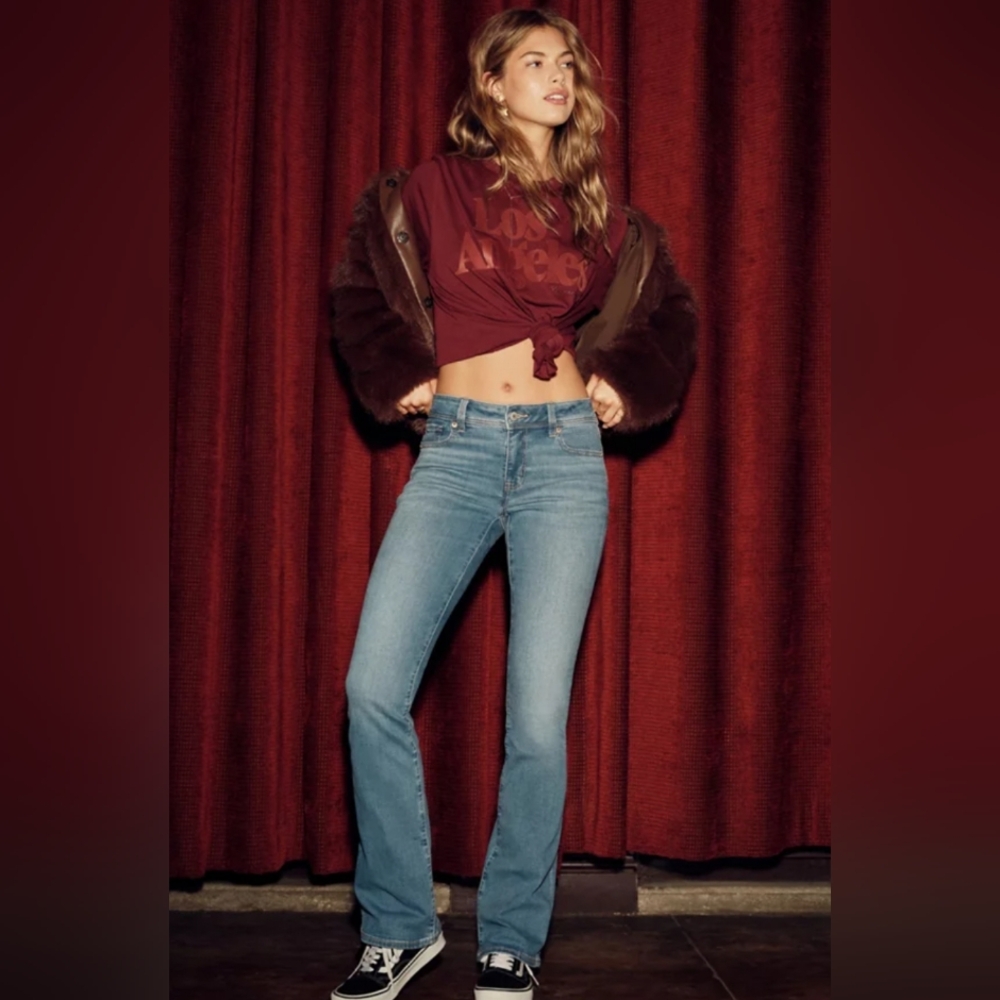AE Low-Rise Kick Boot Jean